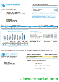 Texas Power of Community electricity utility business bill,  SCR